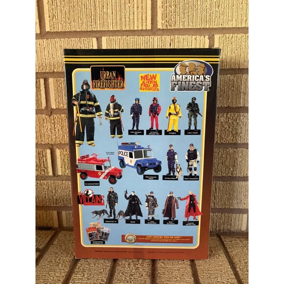 Americas Finest Urban Firefighter Action Figure 12” NEW IN BOX 21st Century Toys - Picture 3 of 6